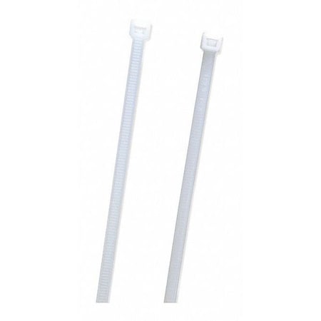 Grote Standard Tie, White, 8", 18lb., PK1000 83-6004-3