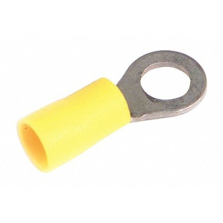 Grote Ring Terminal, #8 to #10 Stud Size, 600 V, Vinyl Insulated, 100 PK 83-2504