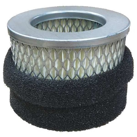 Solberg HEPA Cartridge Filter, PF, 18cfm, 0.3Micron HE842P