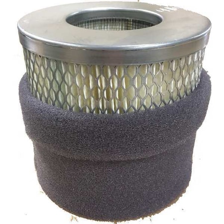 Solberg HEPA Cartridge Filter, PF, 54cfm, 0.3Micron HE848P