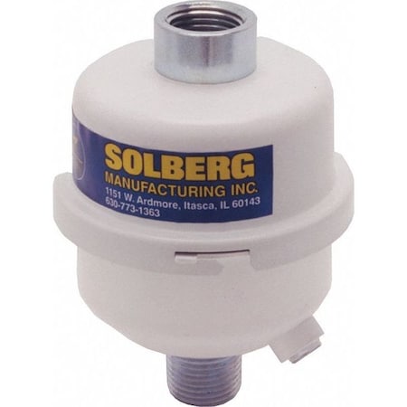 Solberg Oil Mist Filter, Closed, 3/4" MPT Inlet EE-GL915-075