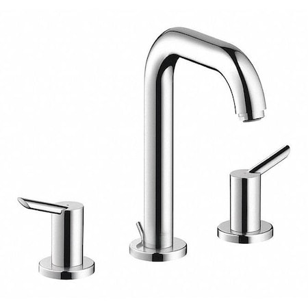 Hansgrohe Focus S Widespread Faucet, Chrome 31730001