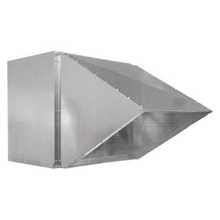 Soler & Palau Fab Exhaust Rainhood, 20" 5520.8.20KDS