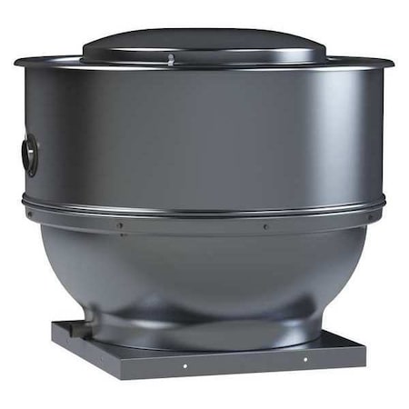 Upblast Centrifugal Fan,1/2HP,1P,1140rpm