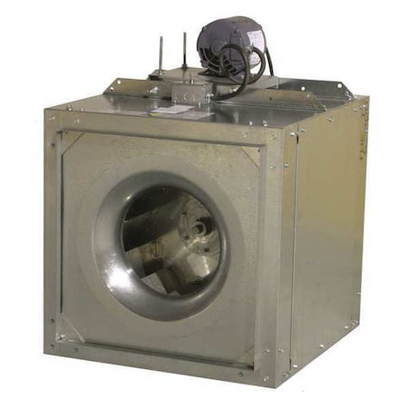 Soler & Palau Inline Centrifugal Fan, 1/2HP, 1Ph, 580rpm SQB24QH1S