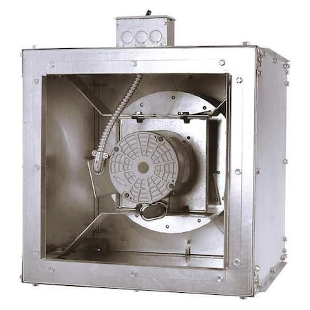 Soler & Palau Inline Centrifugal Fan, 1/2HP, 1Ph, 1620rpm SQD12501AS