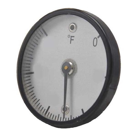 Pic Gauges Bimetal, 2", 50-750 deg F, Magnetic Surface B2MS-S