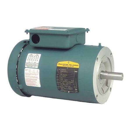 Baldor-Reliance Three-Phase General Purpose Motor, 3/4 HP, 56C Frame, 230/460V Voltage, 1,735 Nameplate RPM VUHM3542