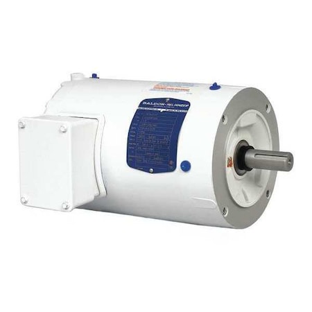 Baldor-Reliance Three-Phase Washdown Motor, 3/4 HP, 56C Frame, 230/460V AC Voltage, 1,765 RPM Nameplate RPM VWDM3542