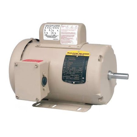 Baldor-Reliance General Purpose Farm Duty Motor, Capacitor-Start/Run, 3/4 HP, 115/230V AC, 1,725 Nameplate RPM FDL3507M