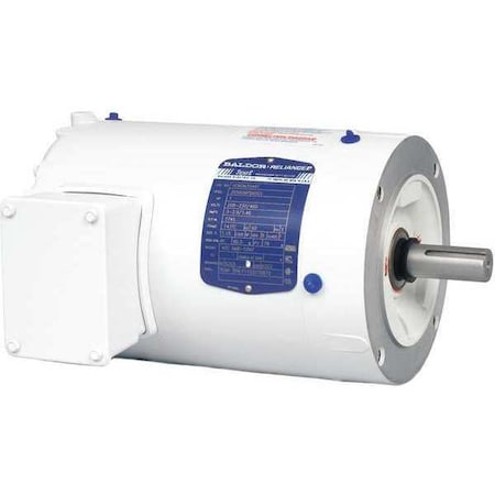 Baldor-Reliance Three-Phase Washdown Motor, 2 hp HP, 56C Frame, 230/460V AC Voltage, 1,760 RPM Nameplate RPM VEWDM3558