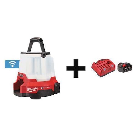 Milwaukee Tool Cordless Site Light, 18.0V 2146-20, 48-59-1850