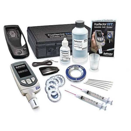 Defelsko Soluble Salt Tester Kit, 250 Stored PosiTector SST Kit P1