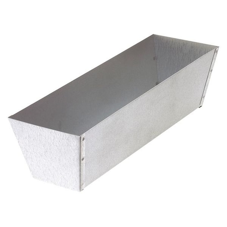 Warner Mud Pan, Galvanized, 12" 206
