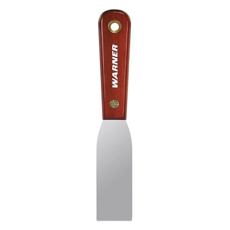 Warner Full Putty Knife, Flex, 1-1/4" , Blade Material: Carbon Steel 621