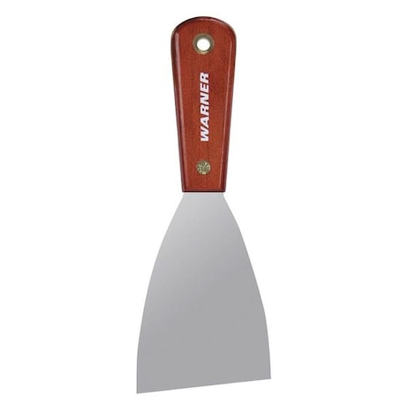 Warner Full Putty Knife, Flex, 3" , Blade Material: Carbon Steel 633