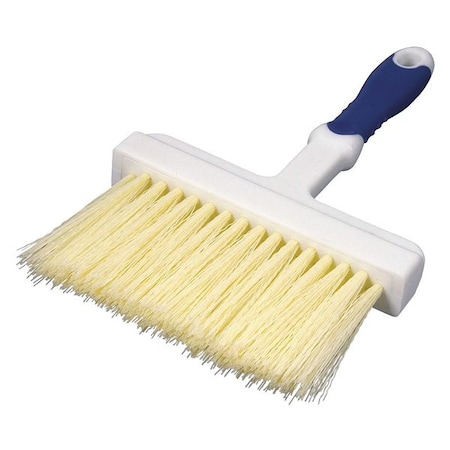 Warner Pasting Brush, 6 in, 3 in L Brush, Polypropylene, Rubber 456