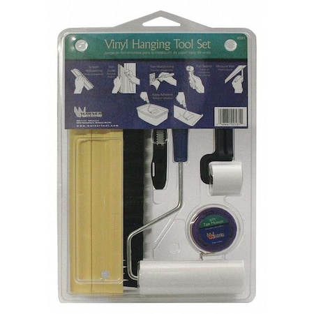 Warner Wallcovering Tool Set, Vinyl 581