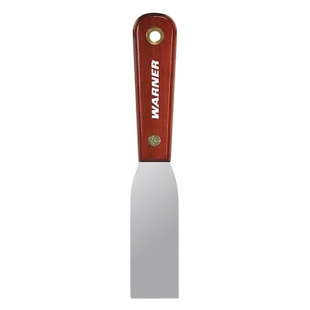 WARNER Putty Knife, Flex, 1-1/2" , Blade Material: Carbon Steel 608