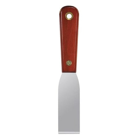 Warner Putty Knife, Stiff, SS, 1-1/4" , Blade Material: Stainless steel 10750
