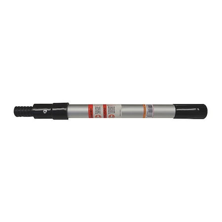 Warner Mini Extension Pole, Aluminum, 12-18", PK12 10836
