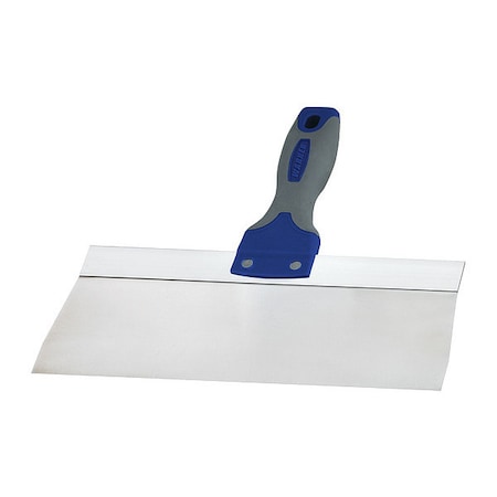 Warner ProGrip 10" Drywall Taping Knife, Stainless Steel, Soft Grip Handle 10920