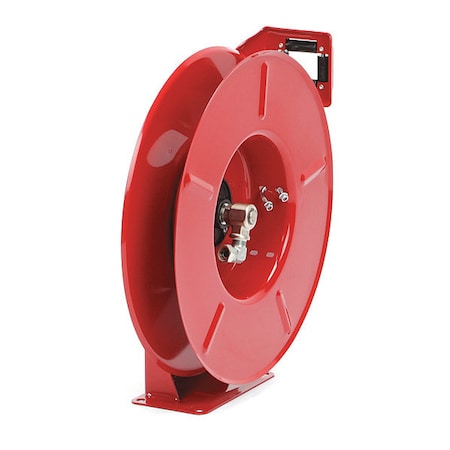 Reelcraft Spring Return Hose Reel, 3/4" Hose Diameter, 25 ft. Length, 500 psi Max. Pressure, Red 7900 OLP