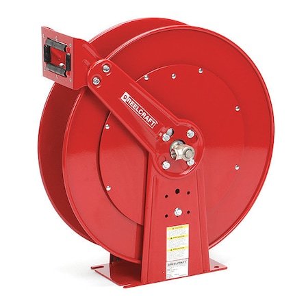 Reelcraft Hose Reel, 3/4" Hose Diameter, 75 ft. Length, 500 psi Max. Pressure D83000 OLP