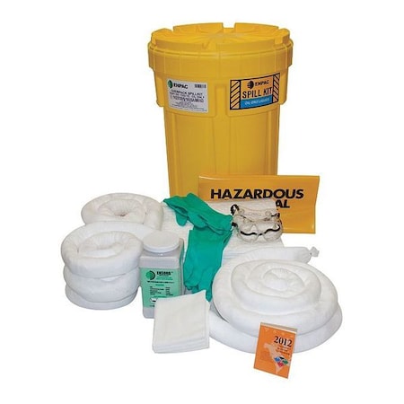 Enpac Salvage Drum Spill Kit, Oil Only, 30 gal. 1332-YE