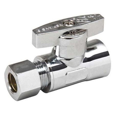 Proline Series Compressn Straight Stop 3/8 Fip x 3/8 Od PK12 191-222HC