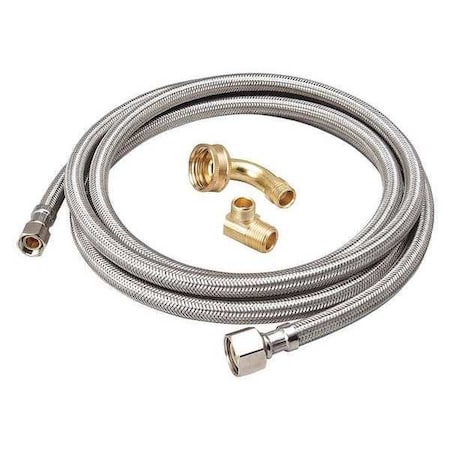 Proline Series Dishwasher Connector, Ss 3/8Od x 1/2Fip x 48 PK14 496-205