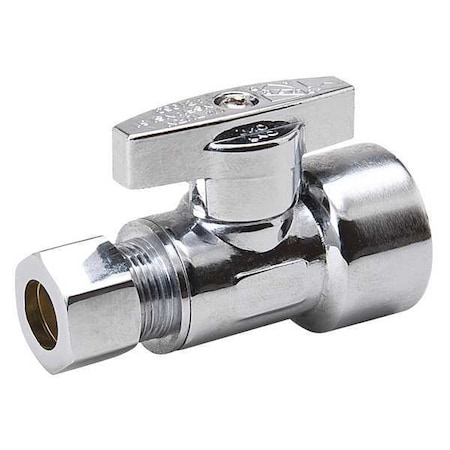 Proline Series Comp Straight Stop Valve 1/2 Fip x 3/8 Od PK12 191-232HC