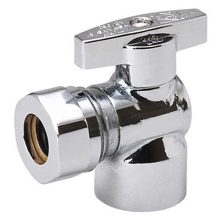 Proline Series Angle Stop Valve 1/2 Fip x 7/16 Slip PK12 190-237HC