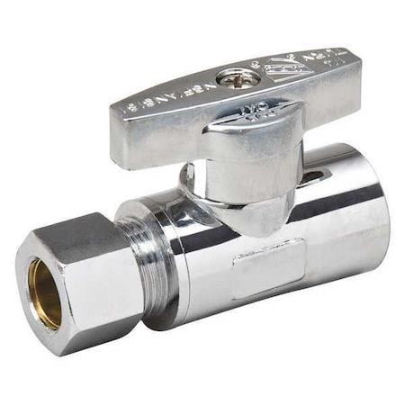 Proline Series Comprsn Straight Stop 1/2 Sweat x 3/8 Od PK12 191-432HC