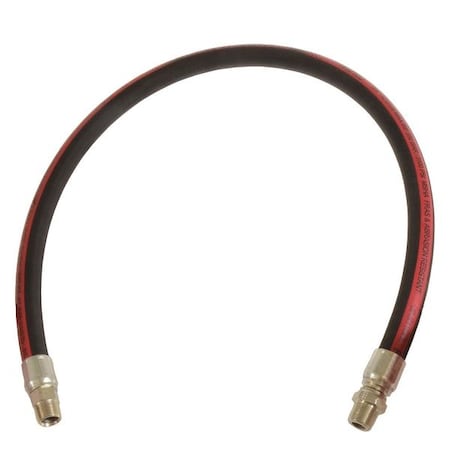 Ryco Hose, 3/4" x 60", 5100 psi, Male x Male Npt H5012D-060-70907090-1212