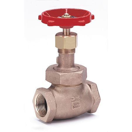 Milwaukee Valve Globe Valve, Class 150, 1 In. 590T 1