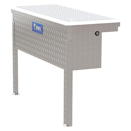 Uws Truck Side Tool Box, Low, 36", TBSM-36-LP TBSM-36-LP