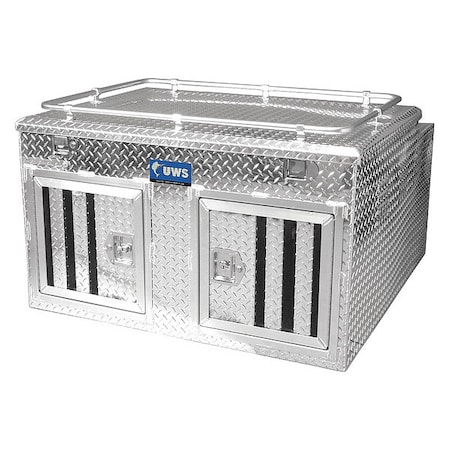 Uws Double-Door Dog Box, 48" x 48", DB-4848N DB-4848N