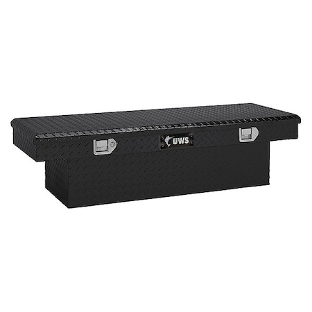 Uws Crossover Truck Tool Box, 54", TBS-54-BLK TBS-54-BLK