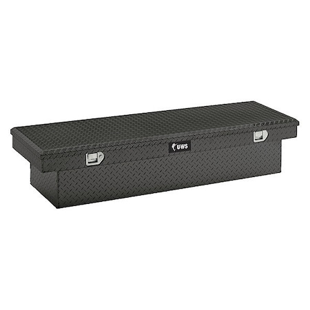 Uws Crossover Truck Tool Box, 60", TBS-60-BLK TBS-60-BLK
