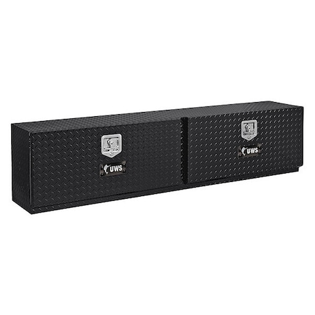 Uws Double-Door Truck Tool Box, 90", TBTS-90-BLK TBTS-90-BLK