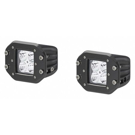 Aries LED Work Lights, Square Flush-Mount, 2" 1501250