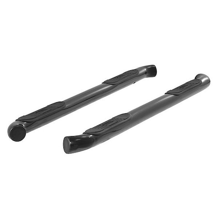 Aries 3" W Black Powder Coated Steel Side Bars 204031