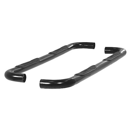 Aries 3" W Black Powder Coated Steel Side Bars 204001