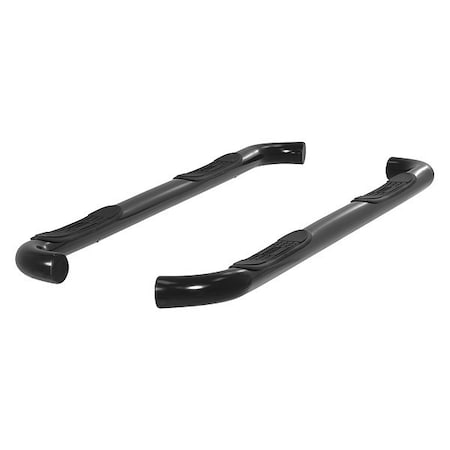 Aries 3" W Black Powder Coated Steel Side Bars 203044