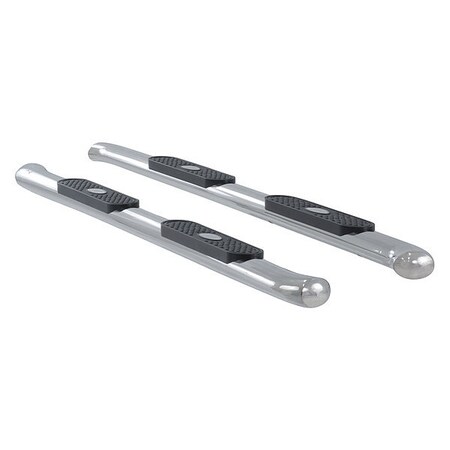 Aries 4" W Polished Stainless Steel Stainless Steel Side Bars S222013-2