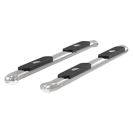 Aries 4" W Polished Stainless Steel Stainless Steel Side Bars S222009-2