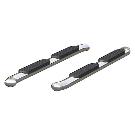 Aries 4" W Polished Stainless Steel Stainless Steel Side Bars S224052-2