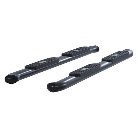 Aries 4" W Black Powder Coated Steel Side Bars S225008