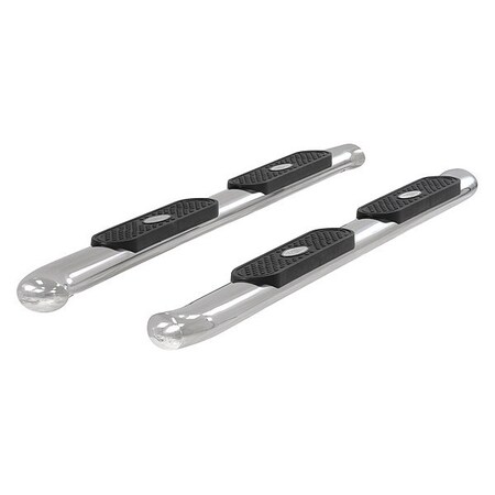 Aries 4" W Polished Stainless Steel Stainless Steel Side Bars S225008-2